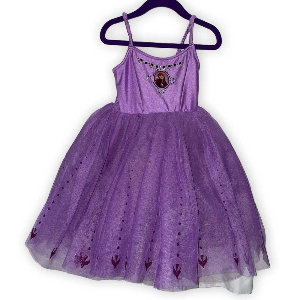 Disney Frozen 2 Anna Leotard with Tutu and Cape, 4T